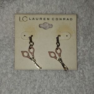 🦇NWT LC Lauren Conrad Scissor Earrings